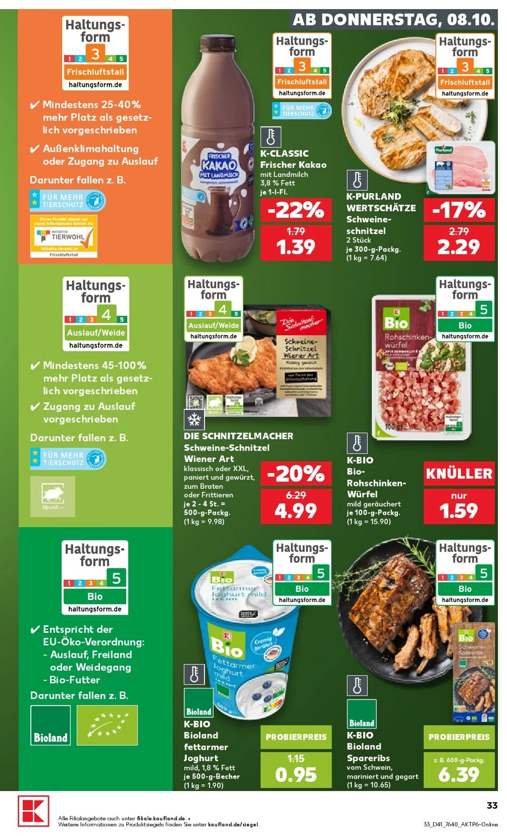 kaufland prospekt oktomer 8 14 33