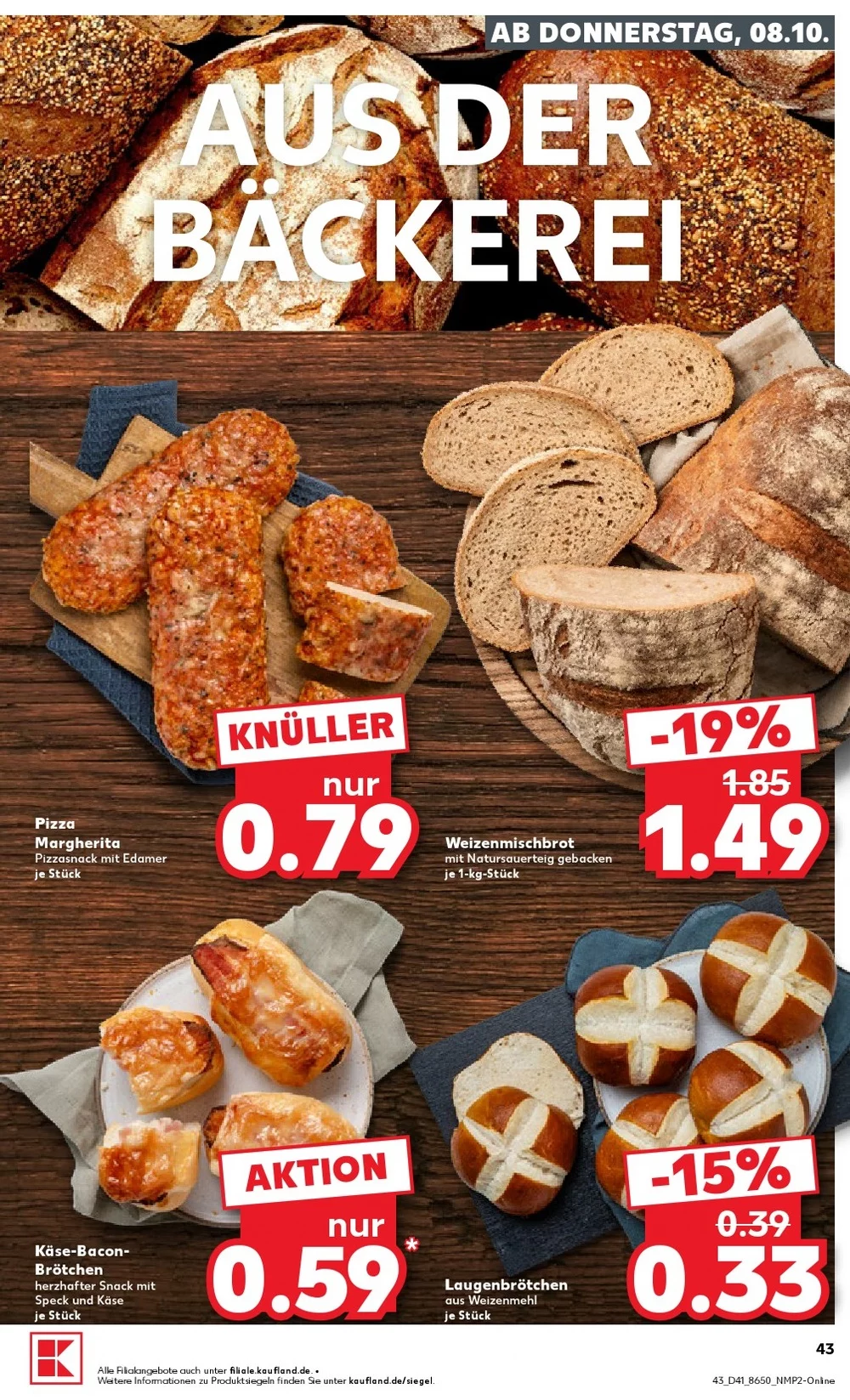 kaufland prospekt oktomer 8 14 43