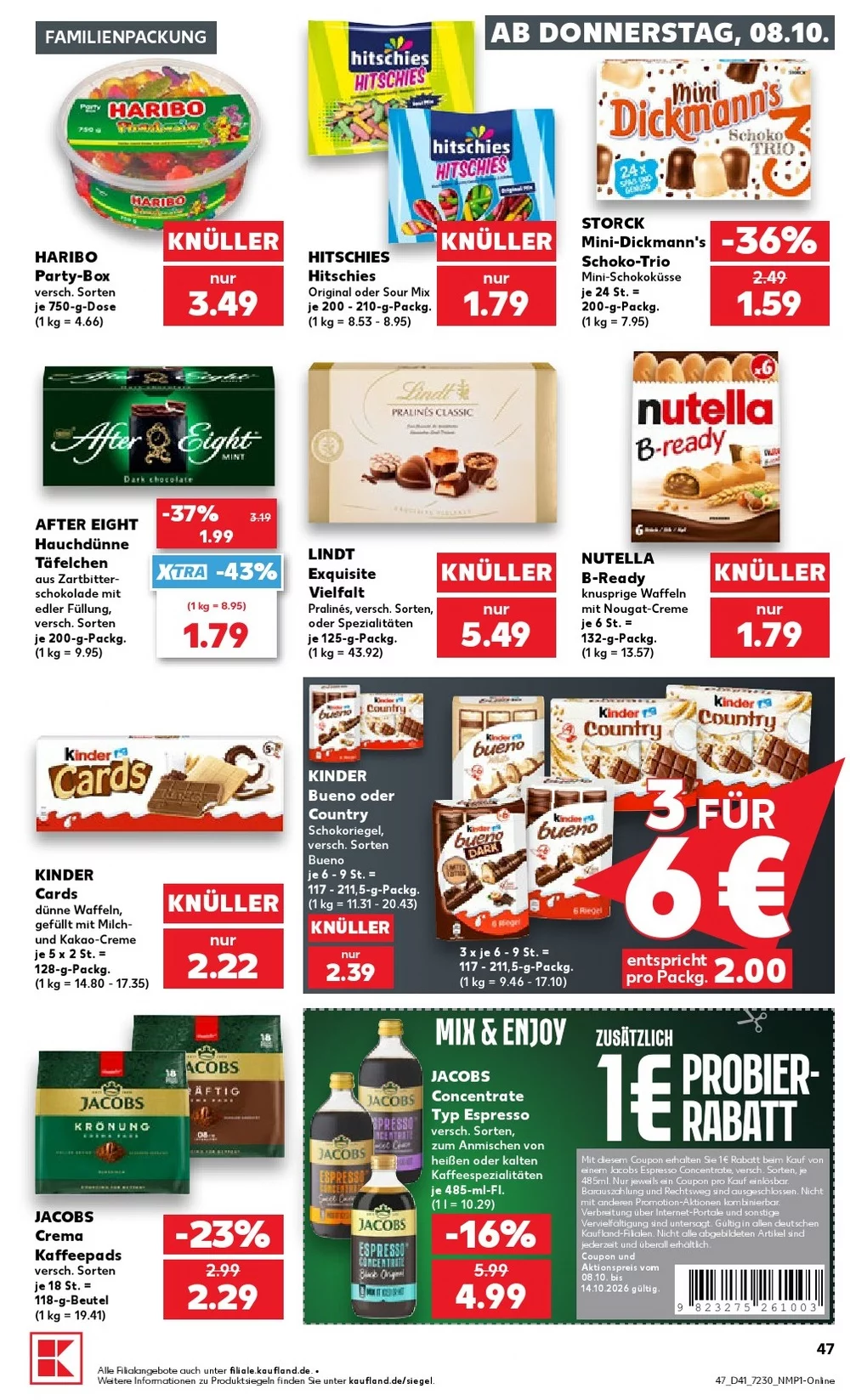 kaufland prospekt oktomer 8 14 47
