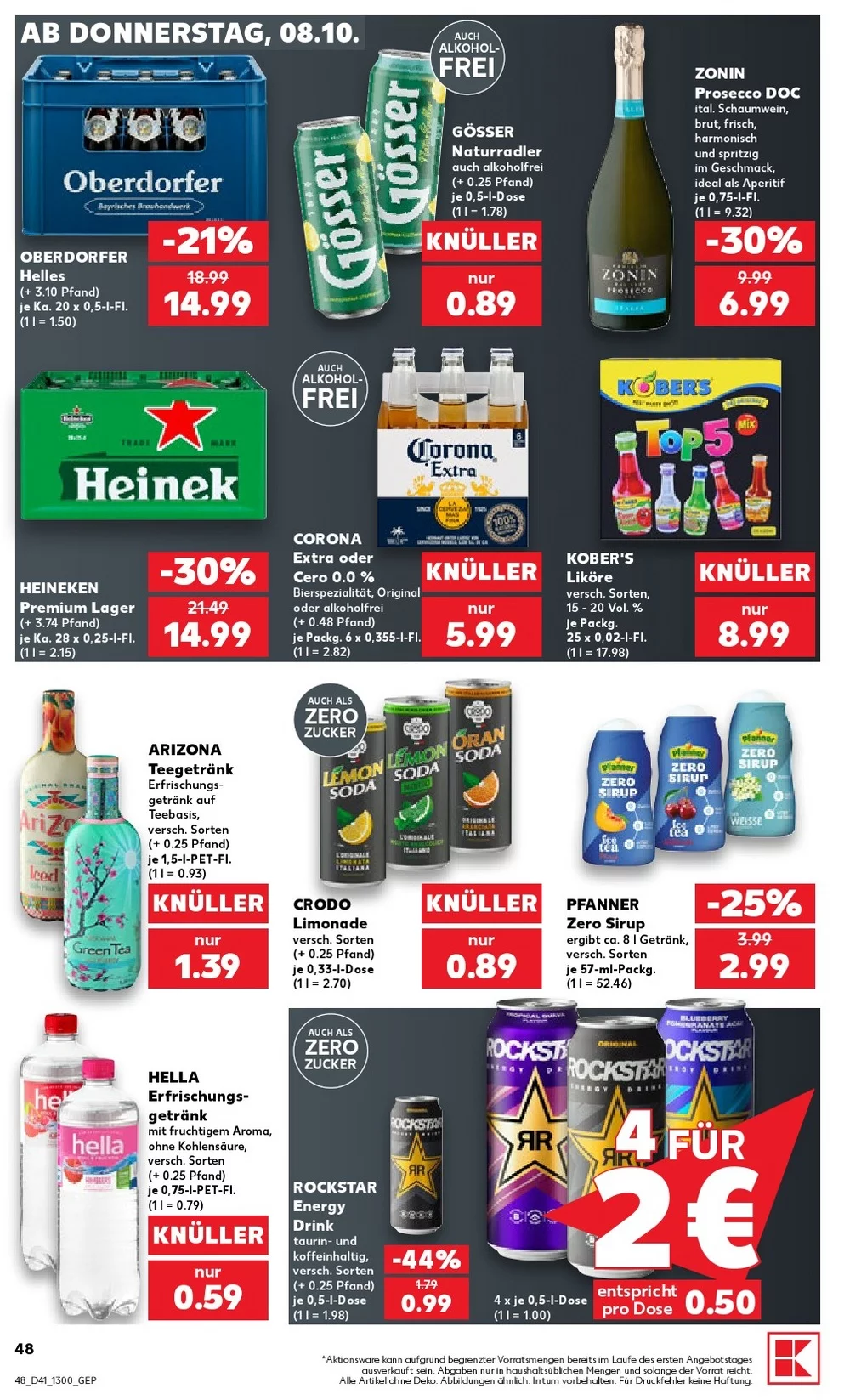 kaufland prospekt oktomer 8 14 48