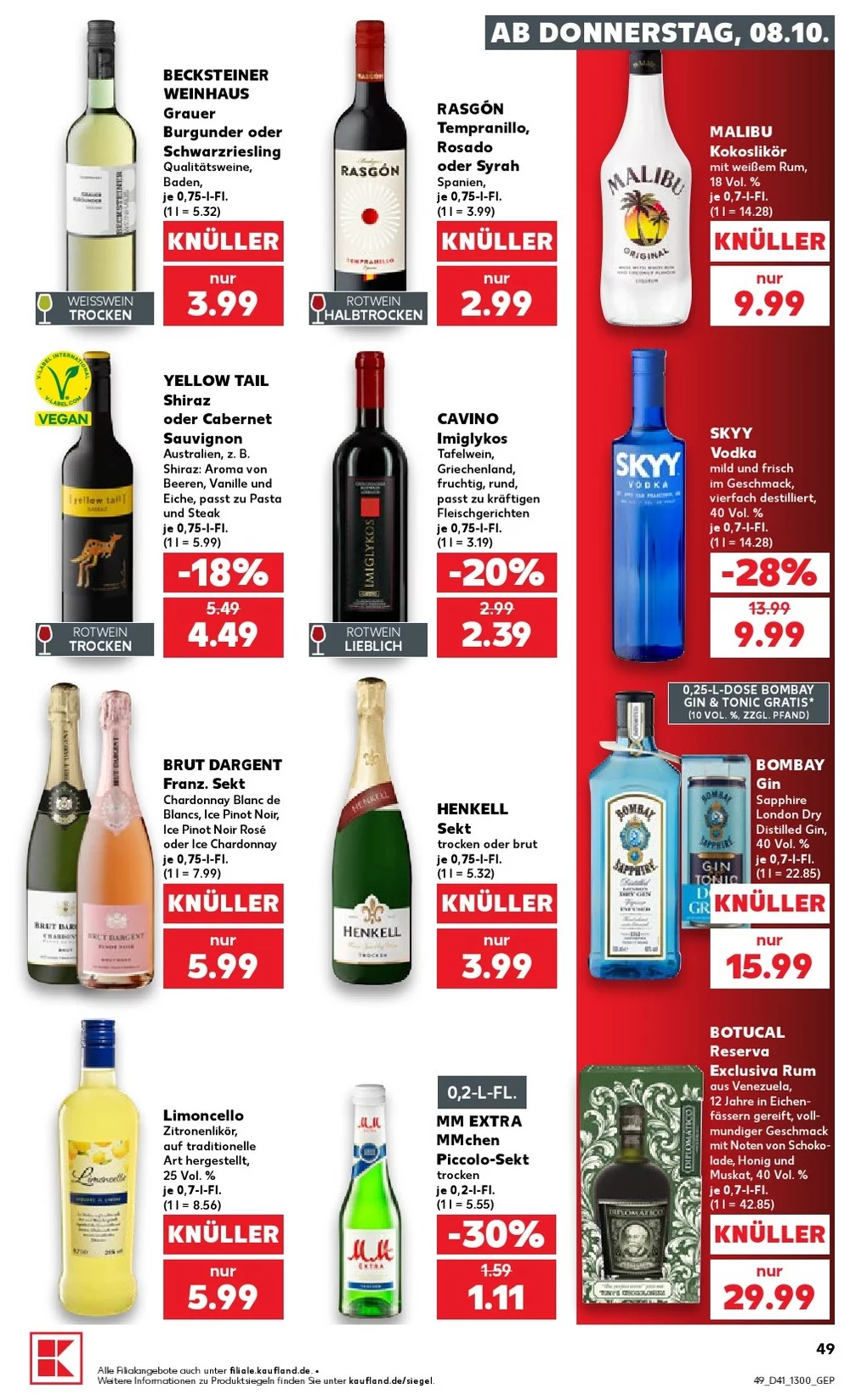 kaufland prospekt oktomer 8 14 49