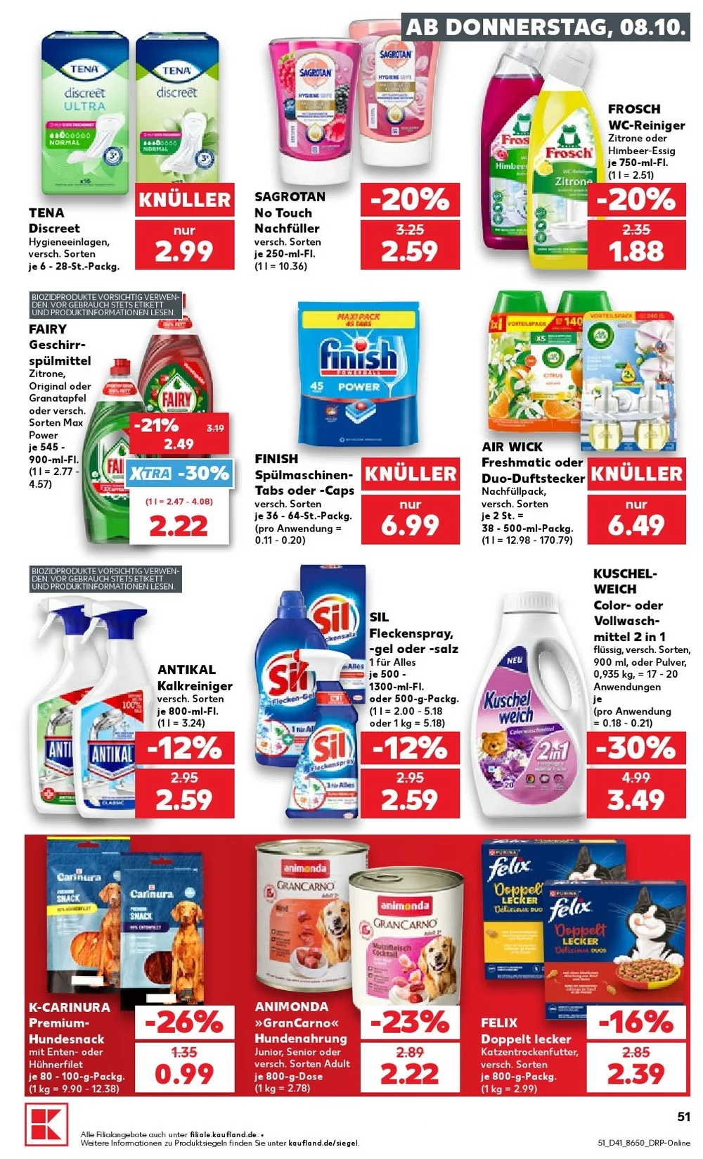 kaufland prospekt oktomer 8 14 51