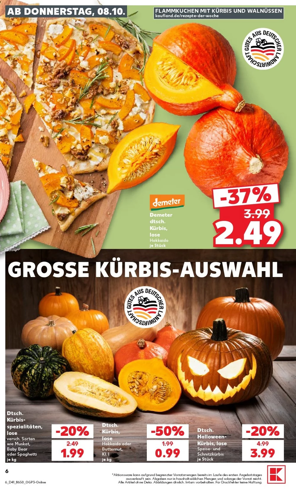 kaufland prospekt oktomer 8 14 6