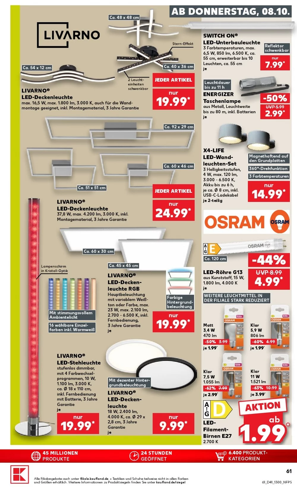 kaufland prospekt oktomer 8 14 61