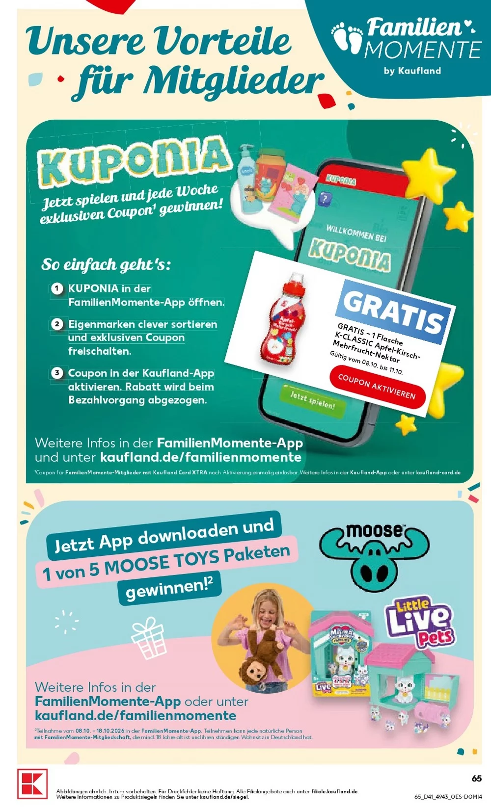 kaufland prospekt oktomer 8 14 65