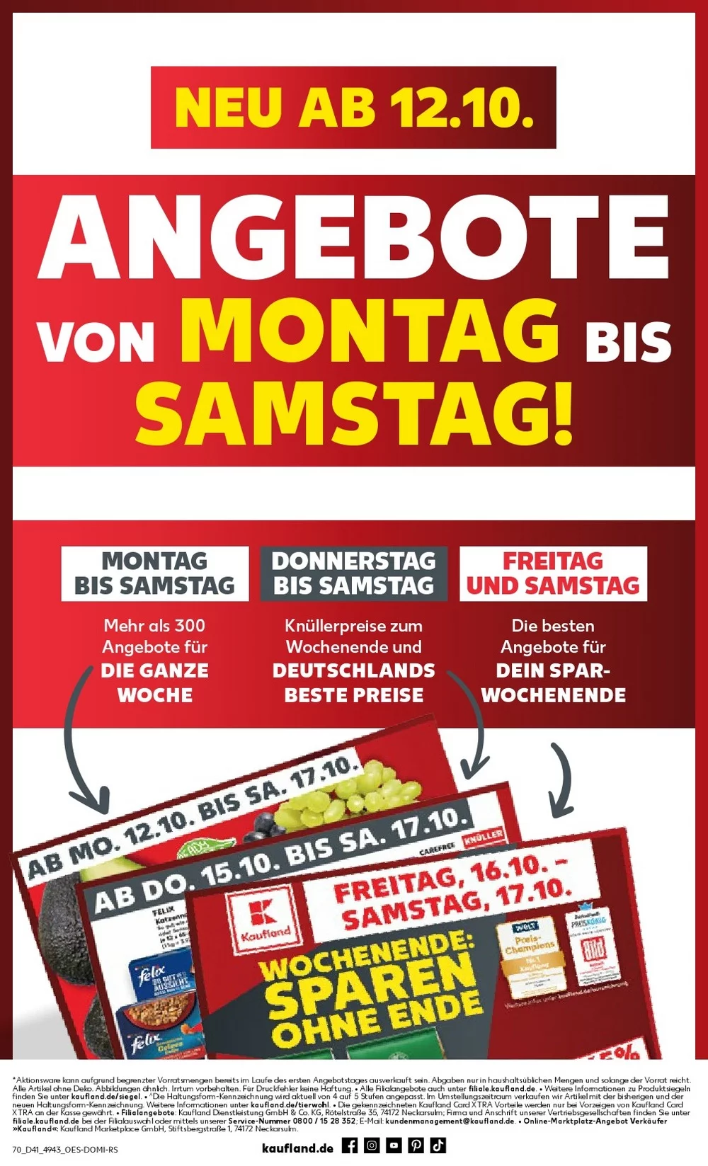 kaufland prospekt oktomer 8 14 70