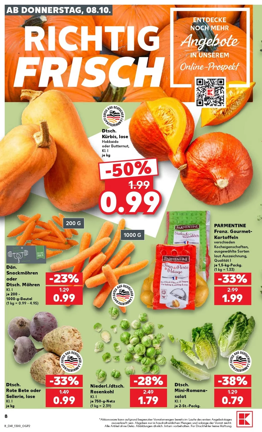 kaufland prospekt oktomer 8 14 8