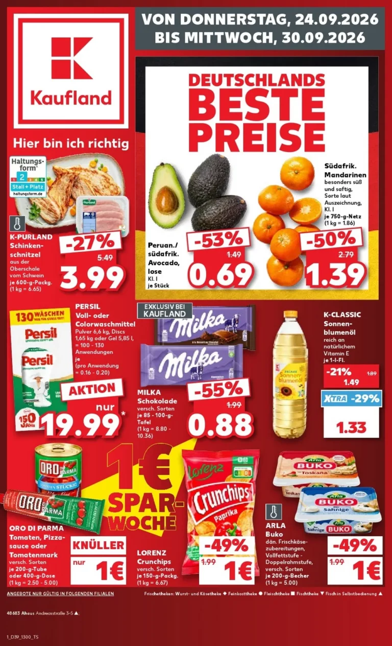 kaufland prospekt kw-39