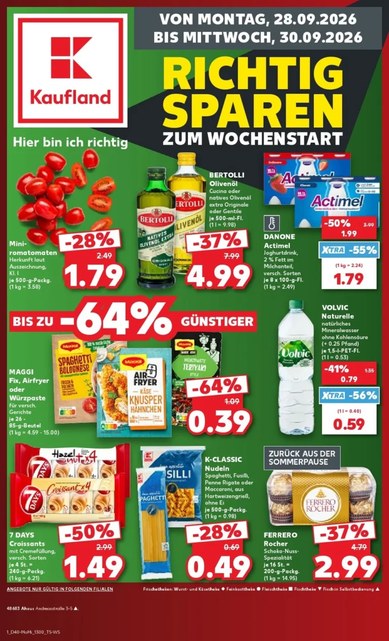 kaufland prospekt kw-40
