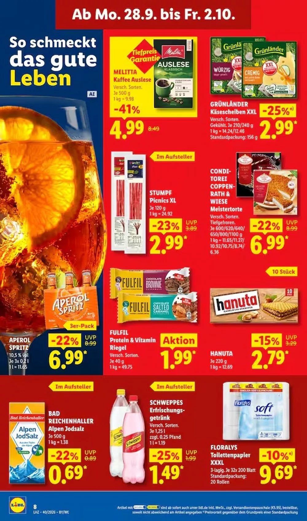 lidl prospekt sept 28 okt 2 14 454