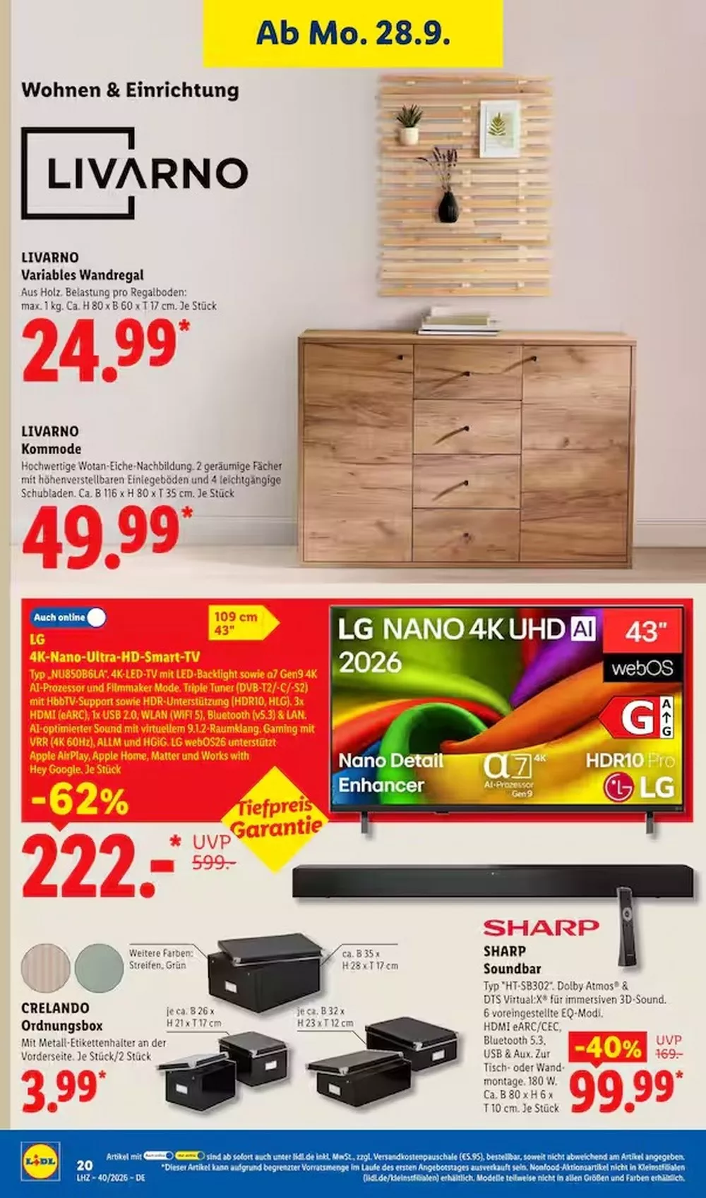 lidl prospekt sept 28 okt 2 36 519