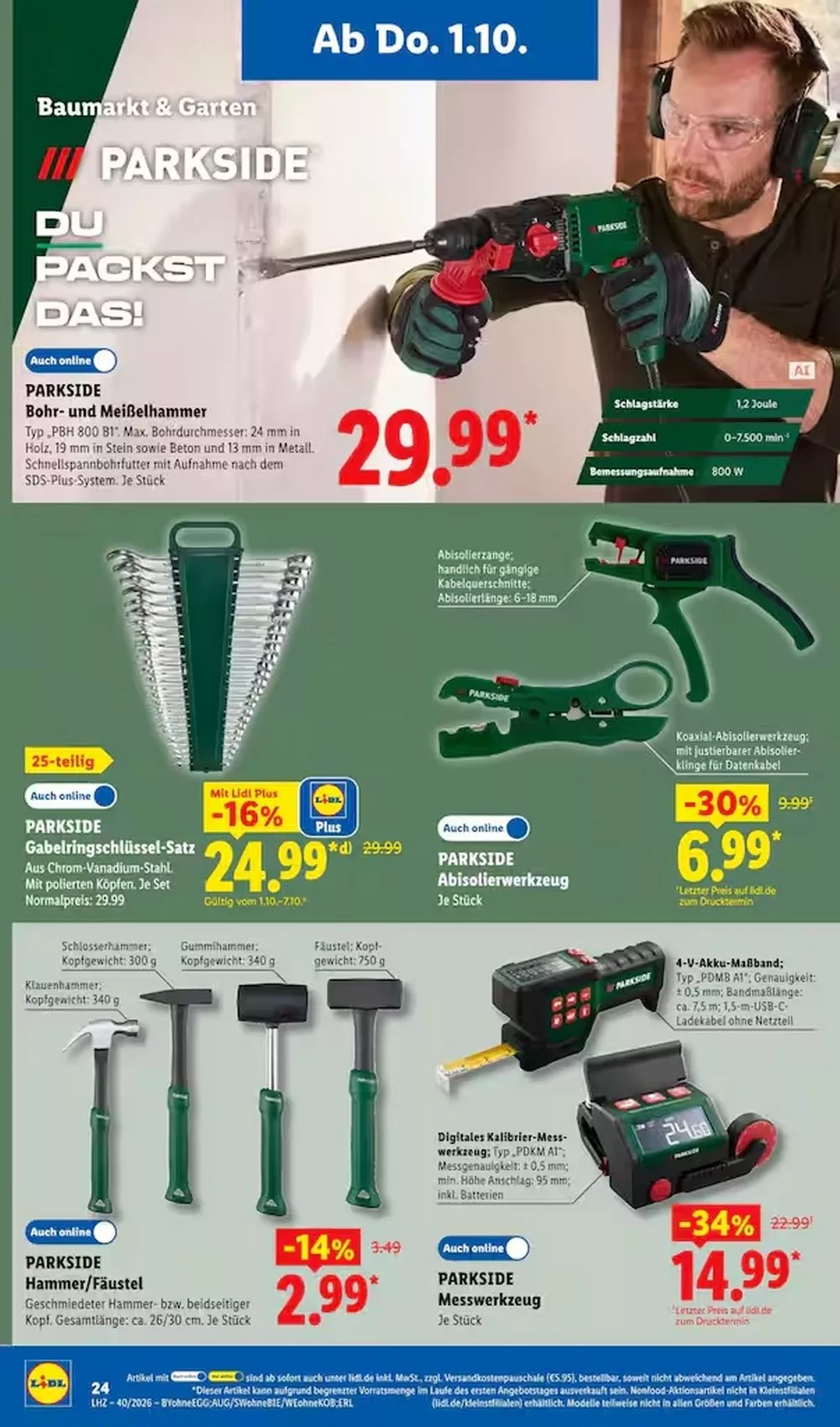 lidl prospekt sept 28 okt 2 40 961