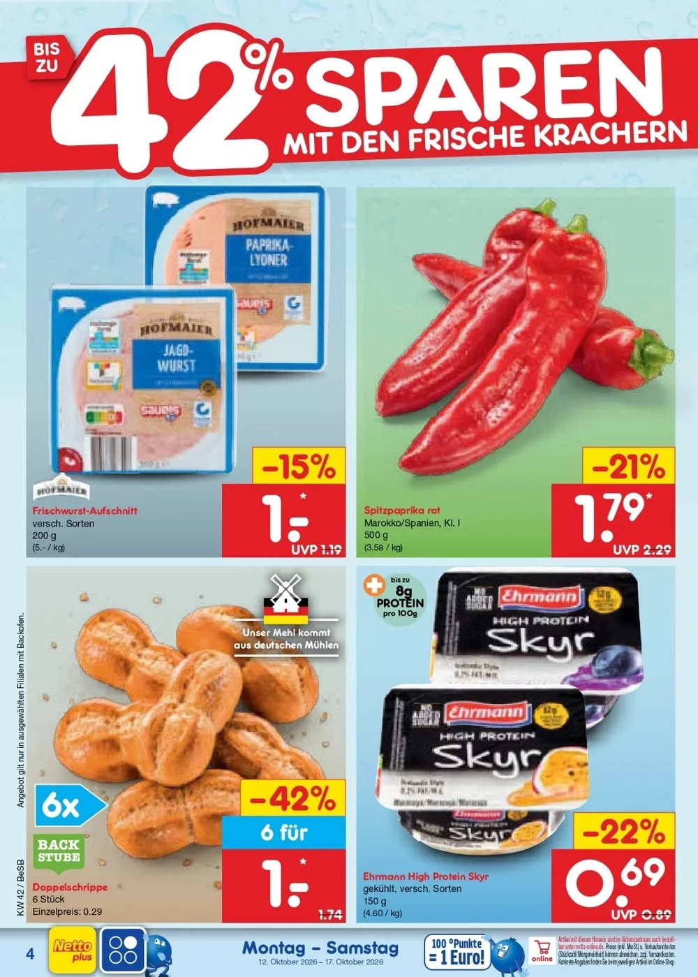 Netto Marken-Discount Prospekt 12.10.2026 bis 17.10.2026 4 netto marken prospekt oktober 12 17 4