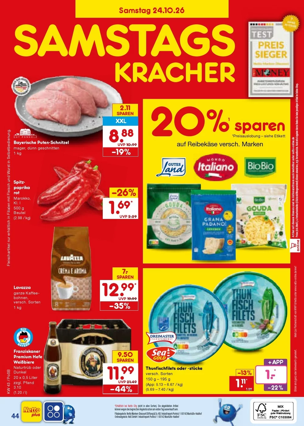 netto marken prospekt oktober 19 24 60