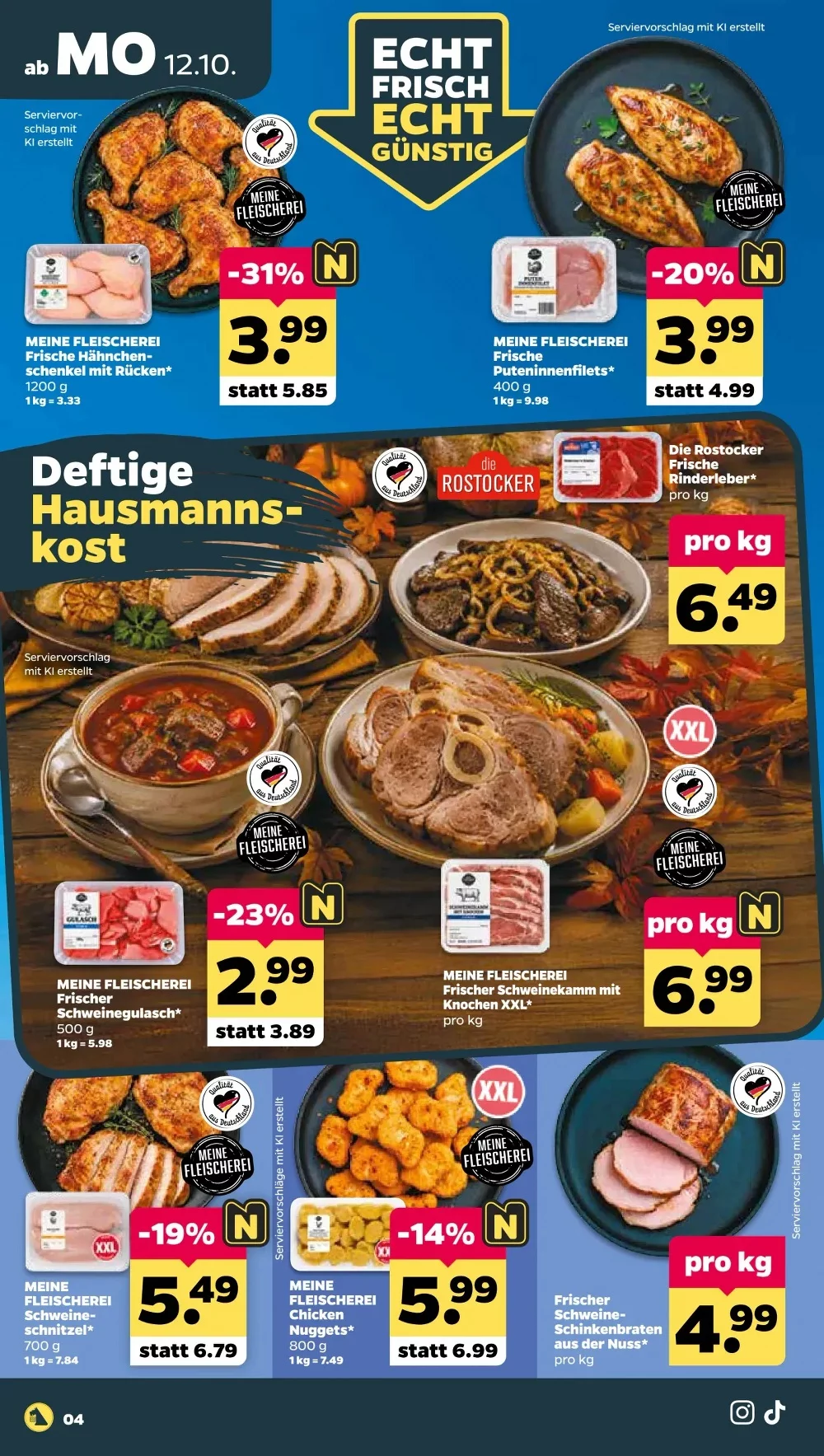 Netto Prospekt 12.10.2026 bis 17.10.2026 4 netto prosoekt oktober 12 17 4