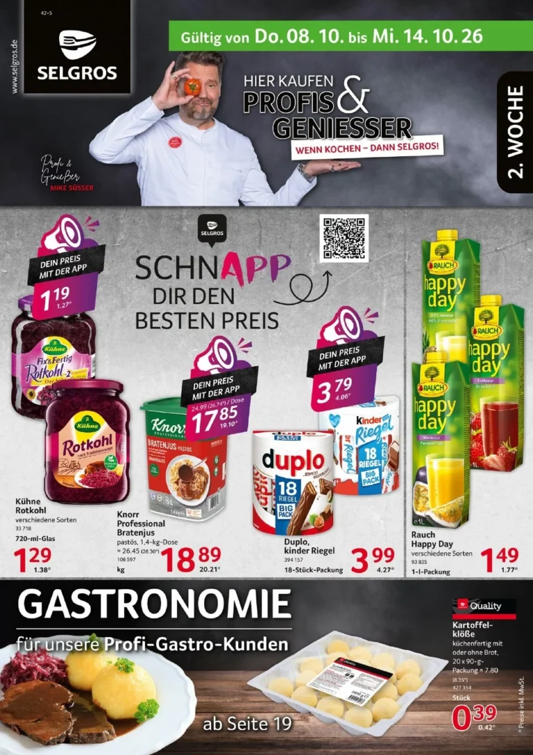 selgros food prospekt kw-41