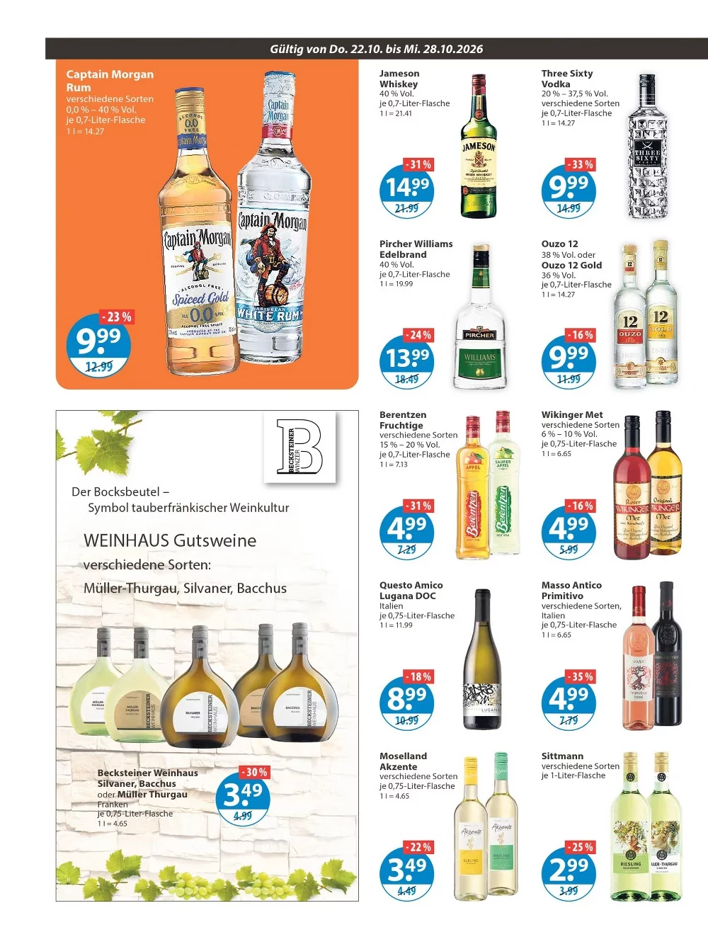 v markt prospekt oktober 22 28 10