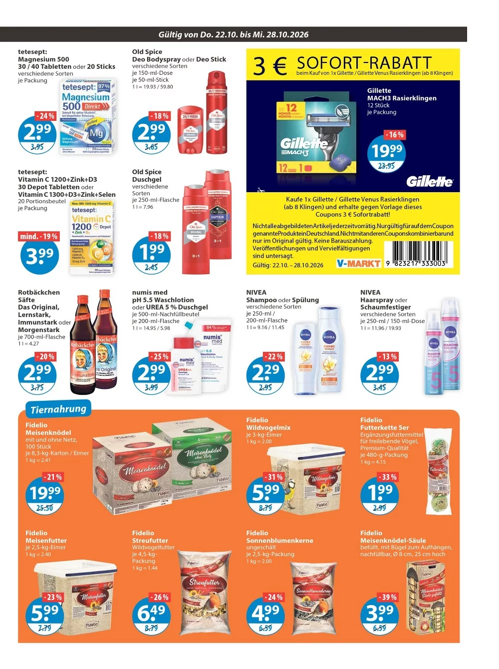 v markt prospekt oktober 22 28 13