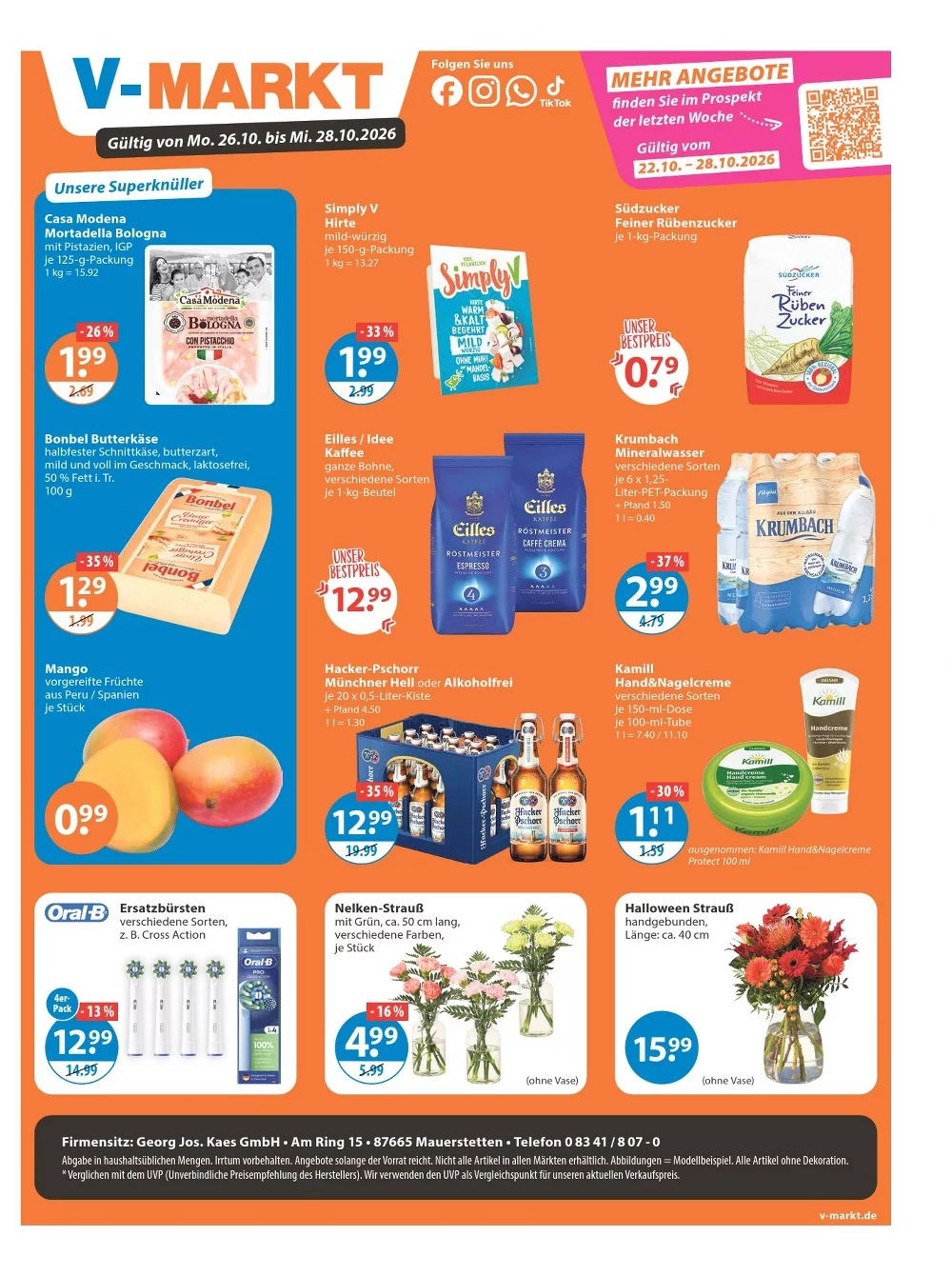 v markt prospekt oktober 22 28 23
