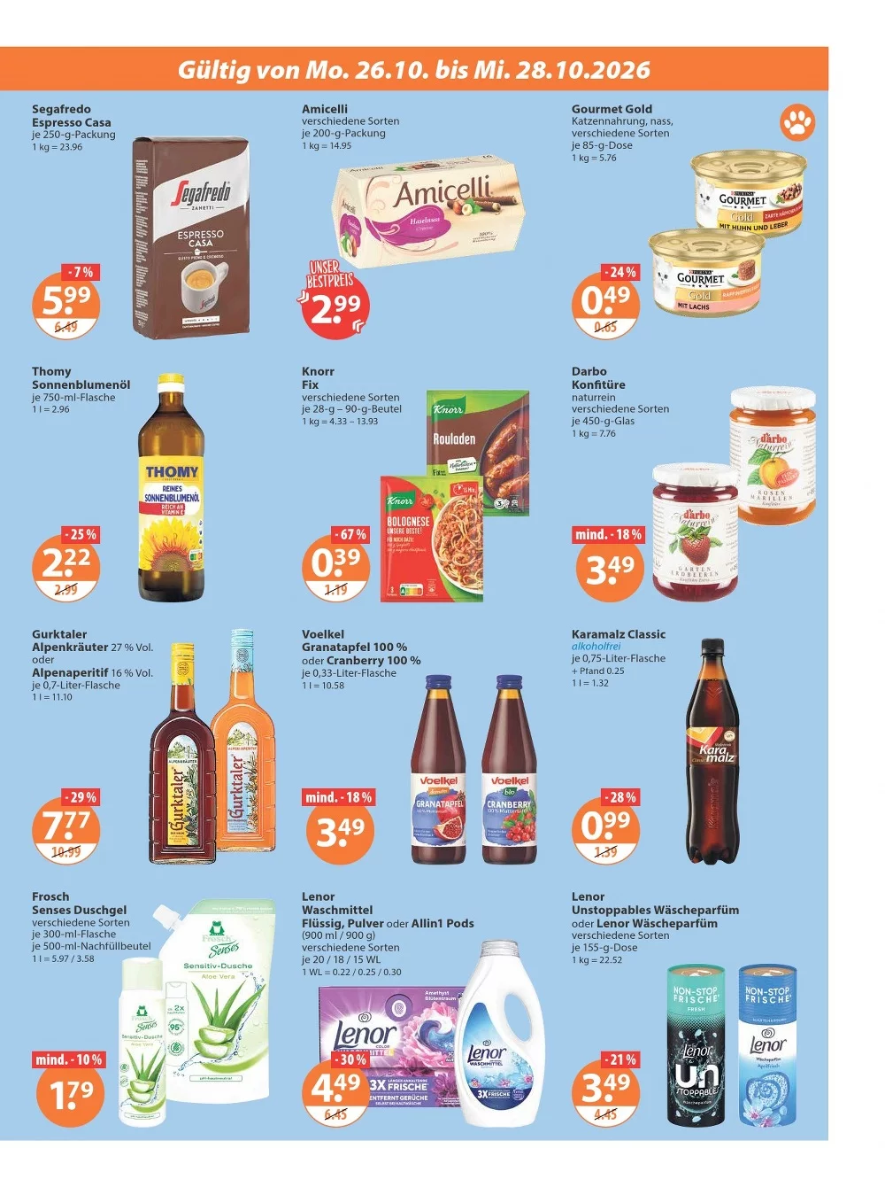v markt prospekt oktober 22 28 25