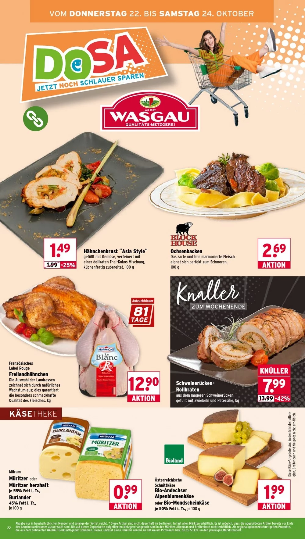 wasgau prospekt oktober 19 24 22