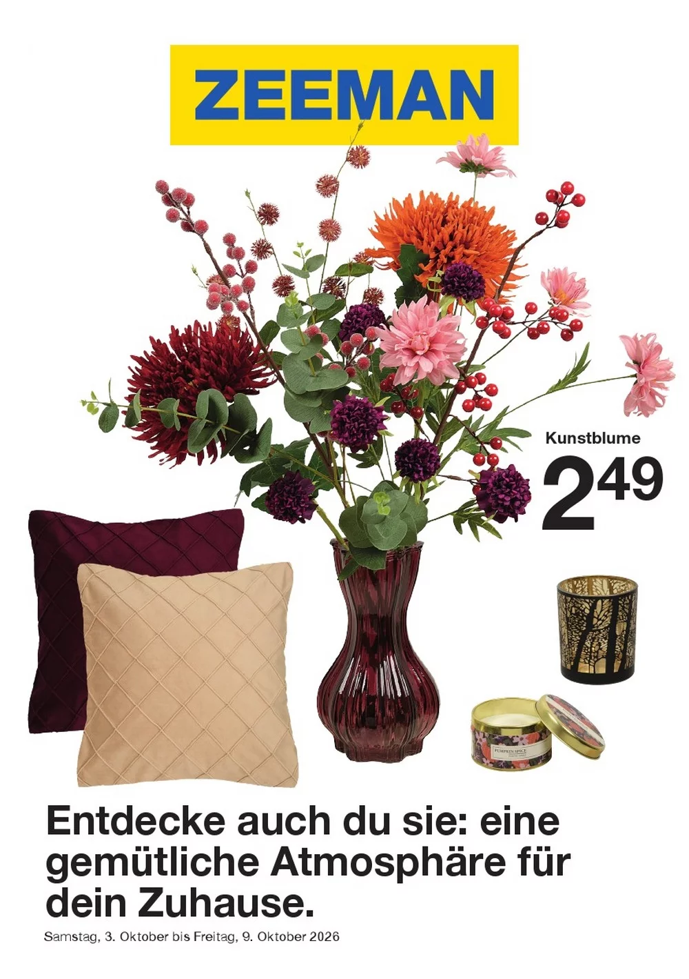 Zeeman Prospekt 17.10.2026 bis 23.10.2026 1 zeeman prospekt kw-41