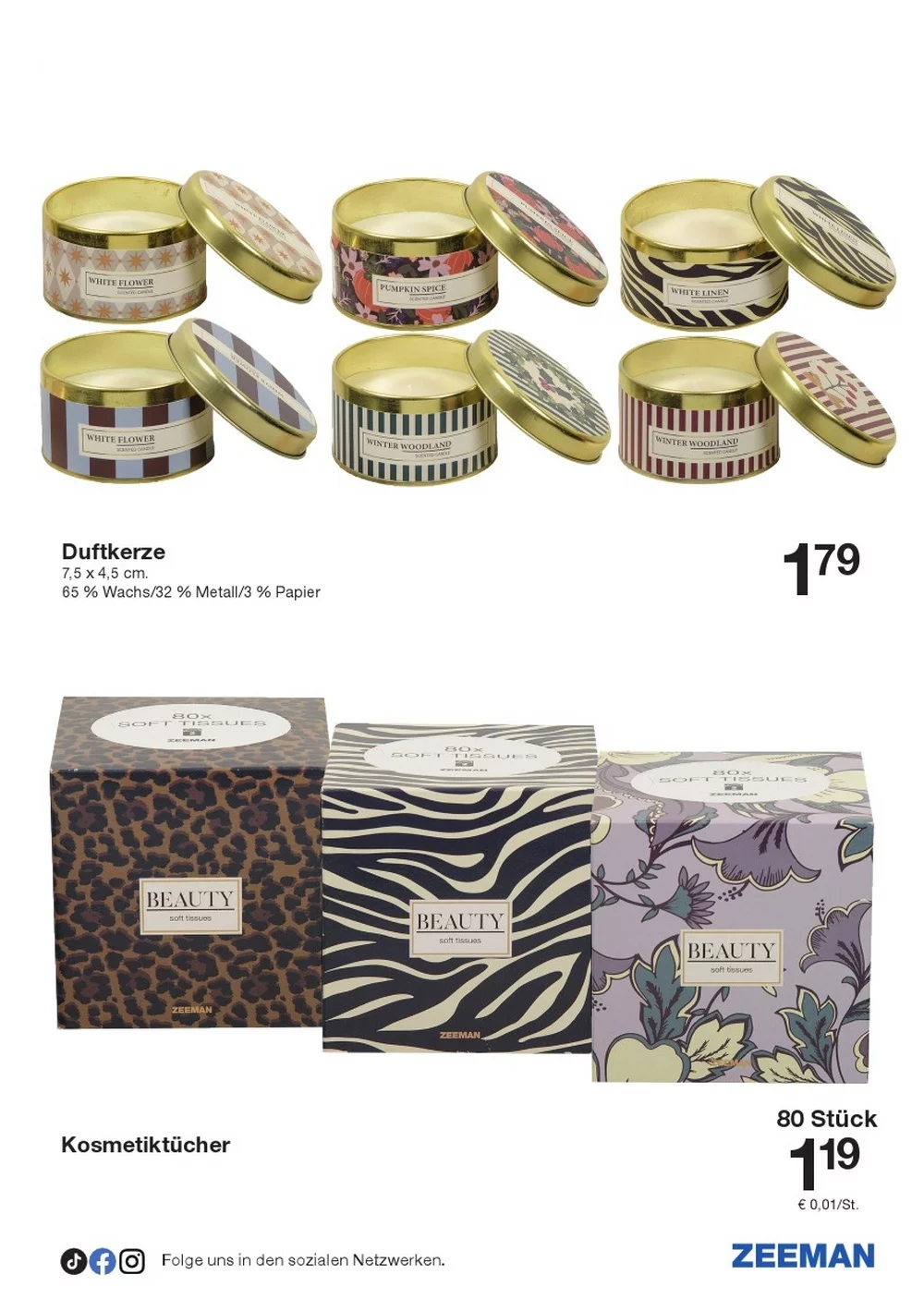 zeeman prospekt oktober 2 8 5
