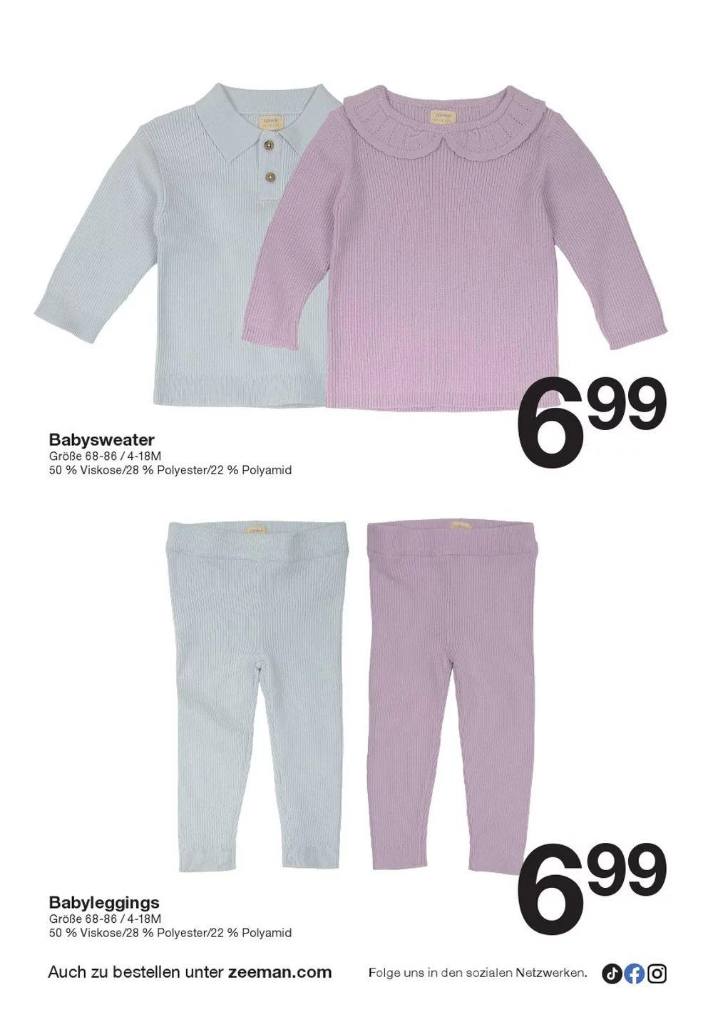 Zeeman Prospekt 24.10.2026 bis 30.10.2026 2 zeemann prospekt oktober 10 16 2