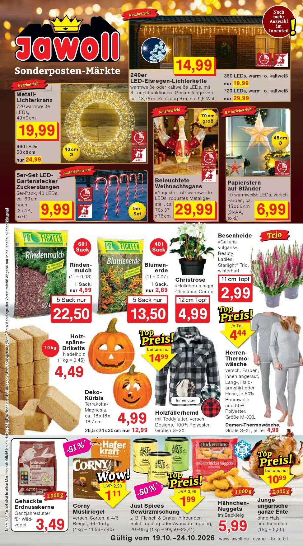 Jawoll Prospekt 19.10.2026 bis 24.10.2026 1 jawoll prospekt kw-43