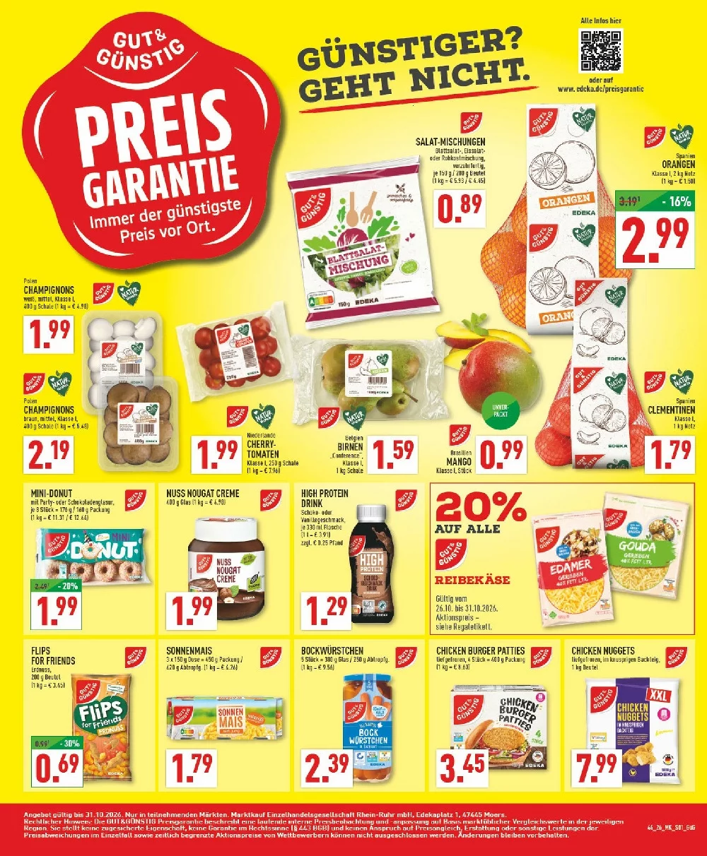 Marktkauf prospekt oktober 26 31 11
