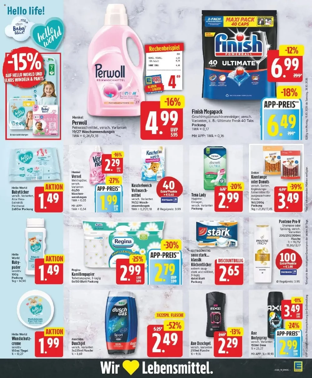 edeka prospekt oktober 19 24 21