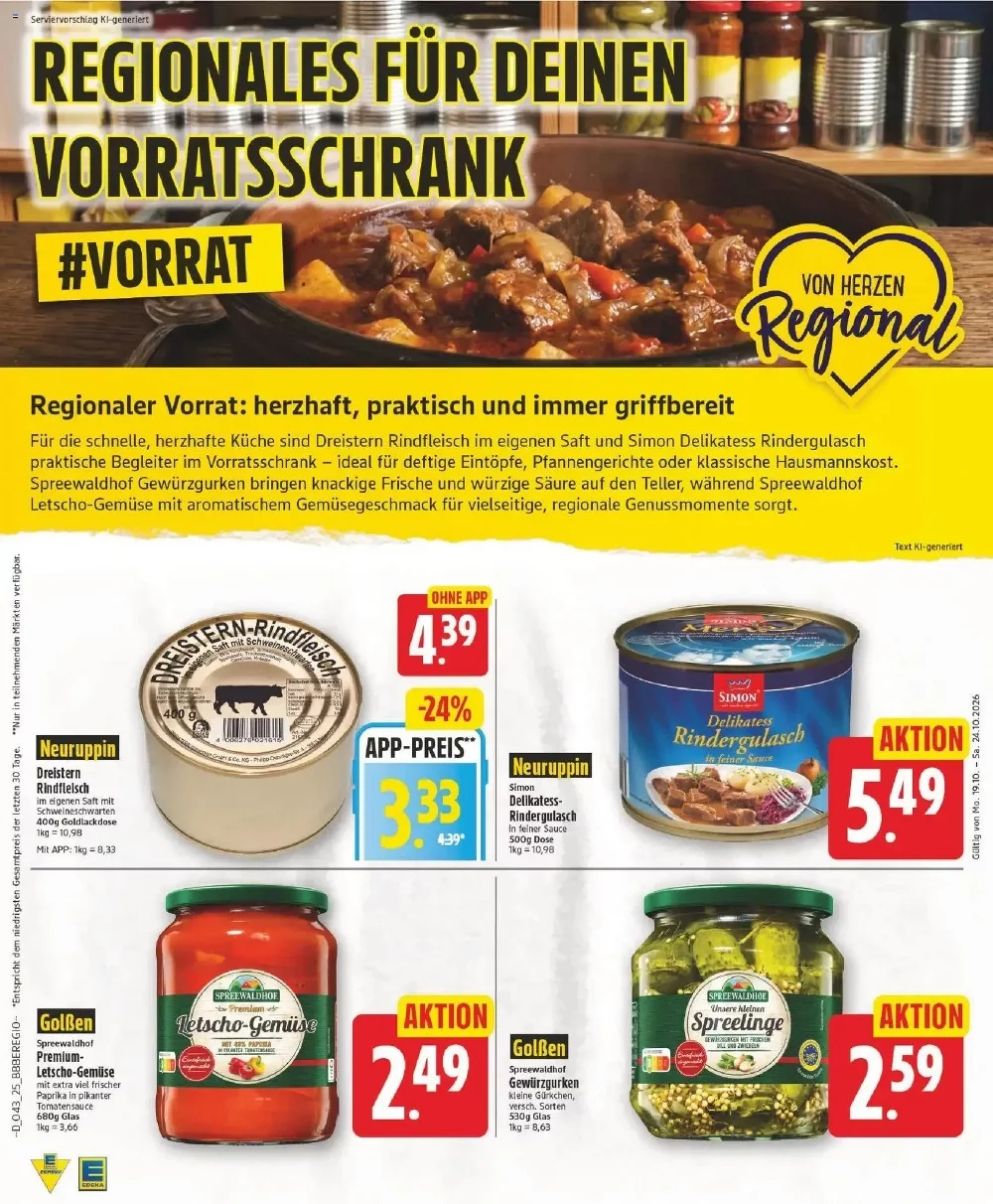 edeka prospekt oktober 19 24 26