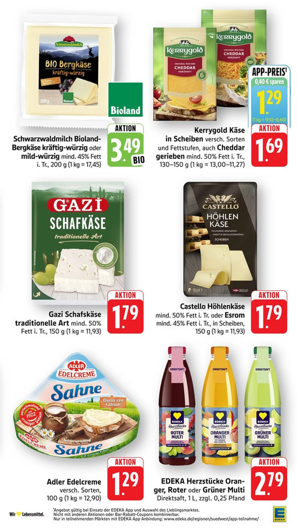 edeka suedwest prospekt okrober 19 24 21