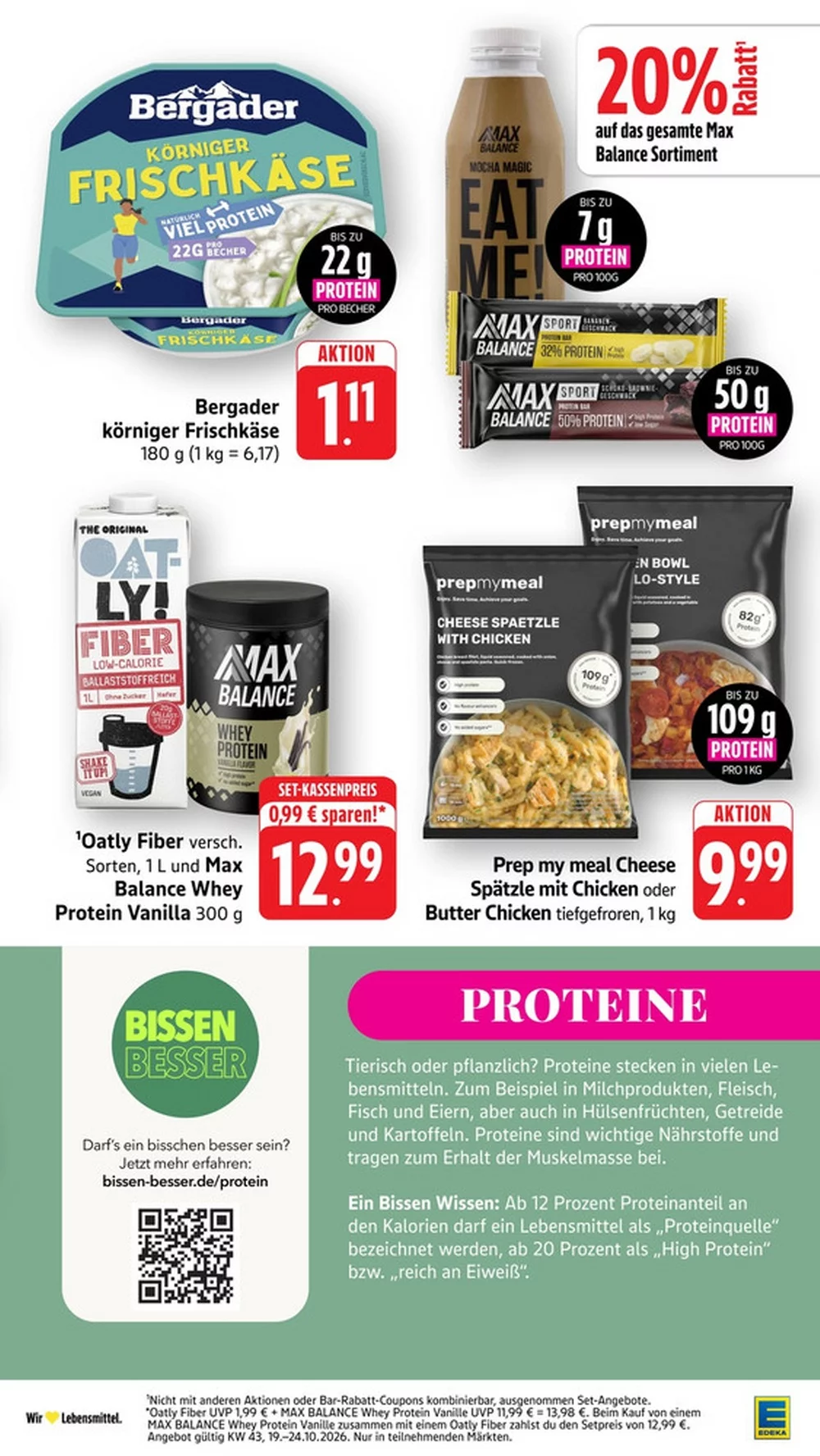 Edeka Südwest Prospekt 19.10.2026 bis 24.10.2026 3 edeka suedwest prospekt okrober 19 24 3