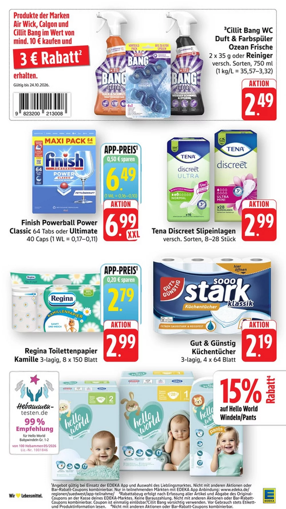 edeka suedwest prospekt okrober 19 24 49