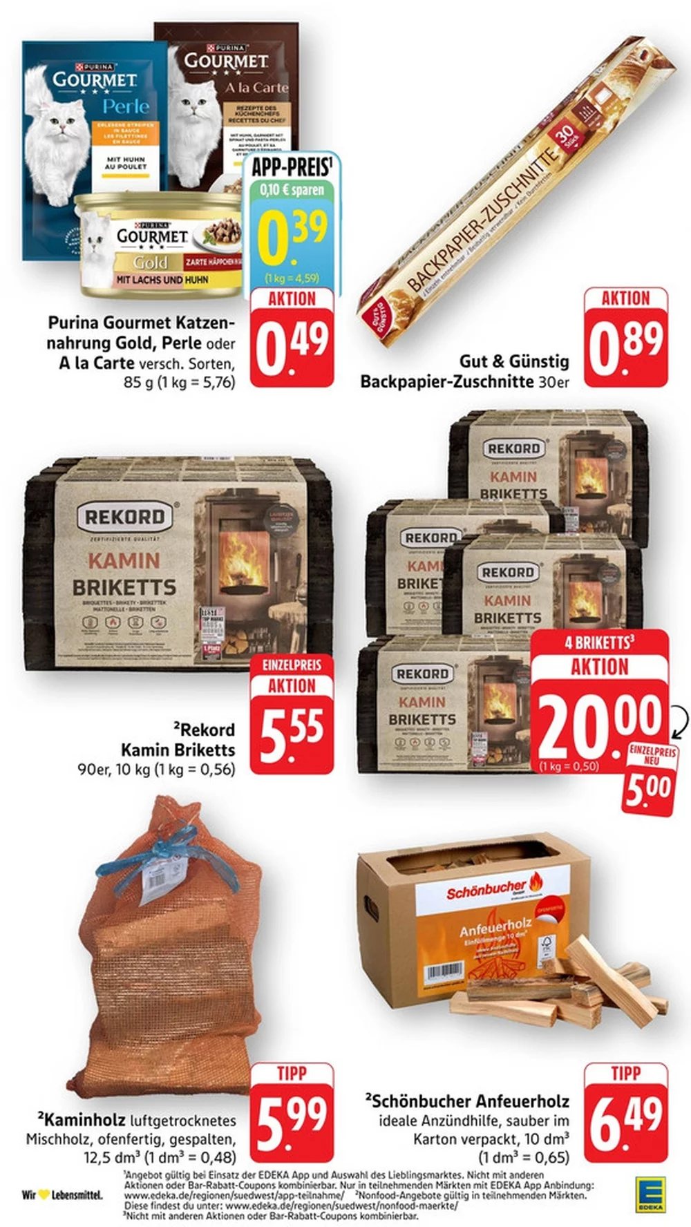 edeka suedwest prospekt okrober 19 24 50