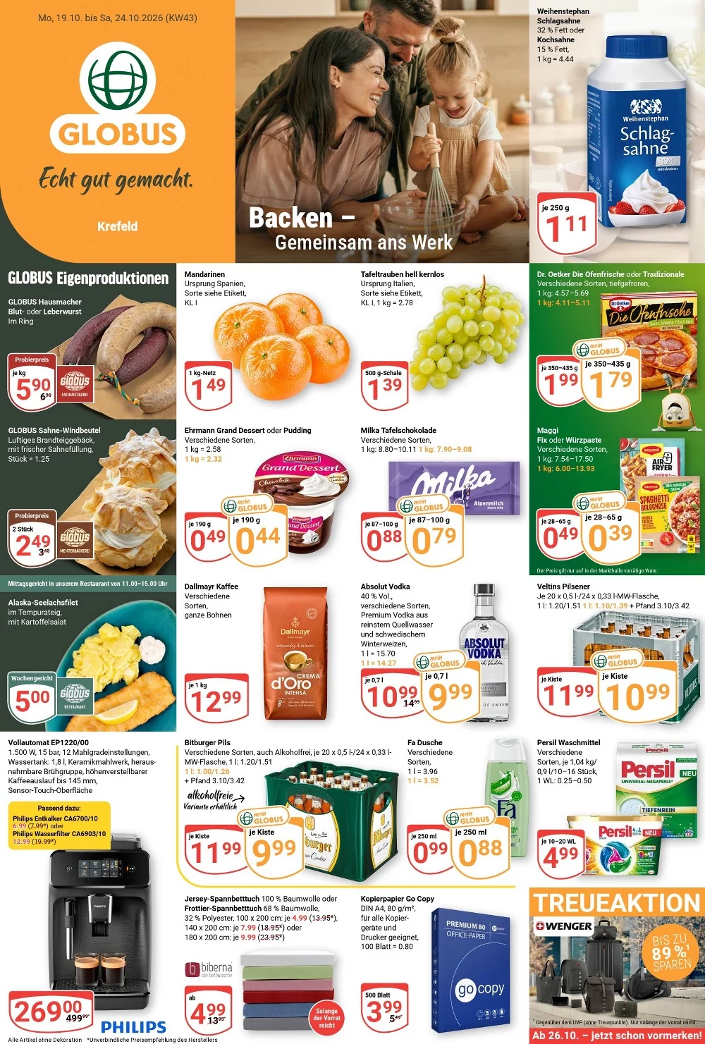 Globus Prospekt 19.10.2026 bis 24.10.2026 1 globus prospekt kw-43
