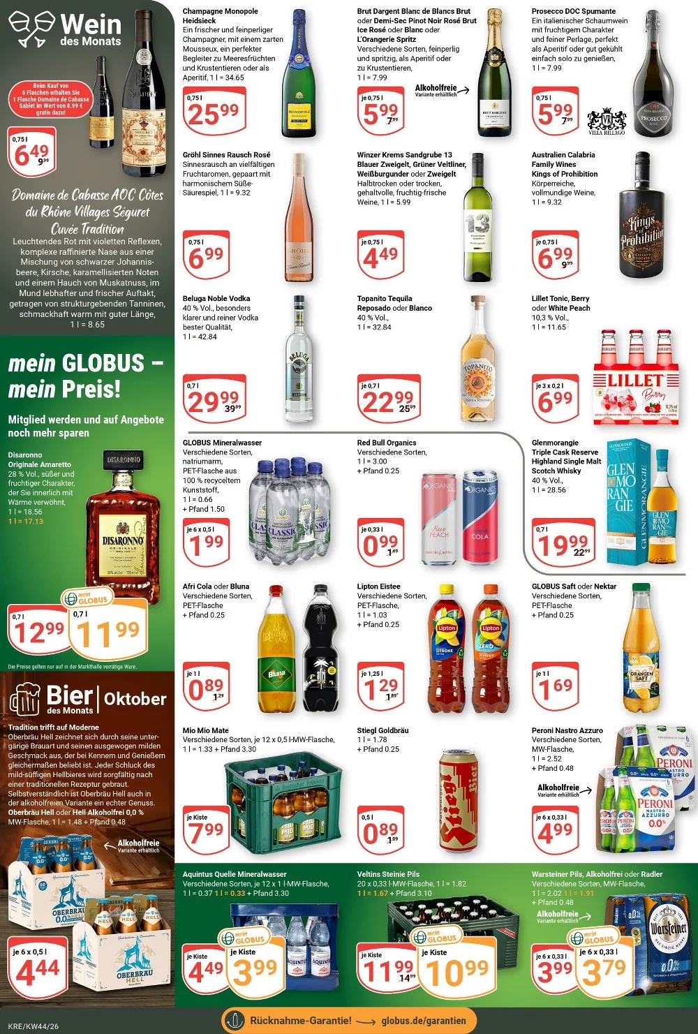 globus prospekt oktober 26 31 16