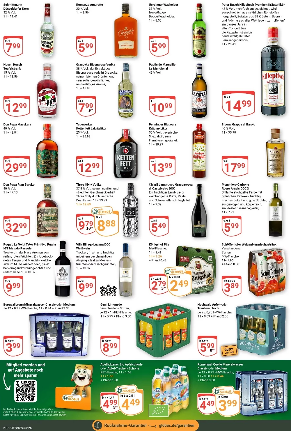 globus prospekt oktober 26 31 17