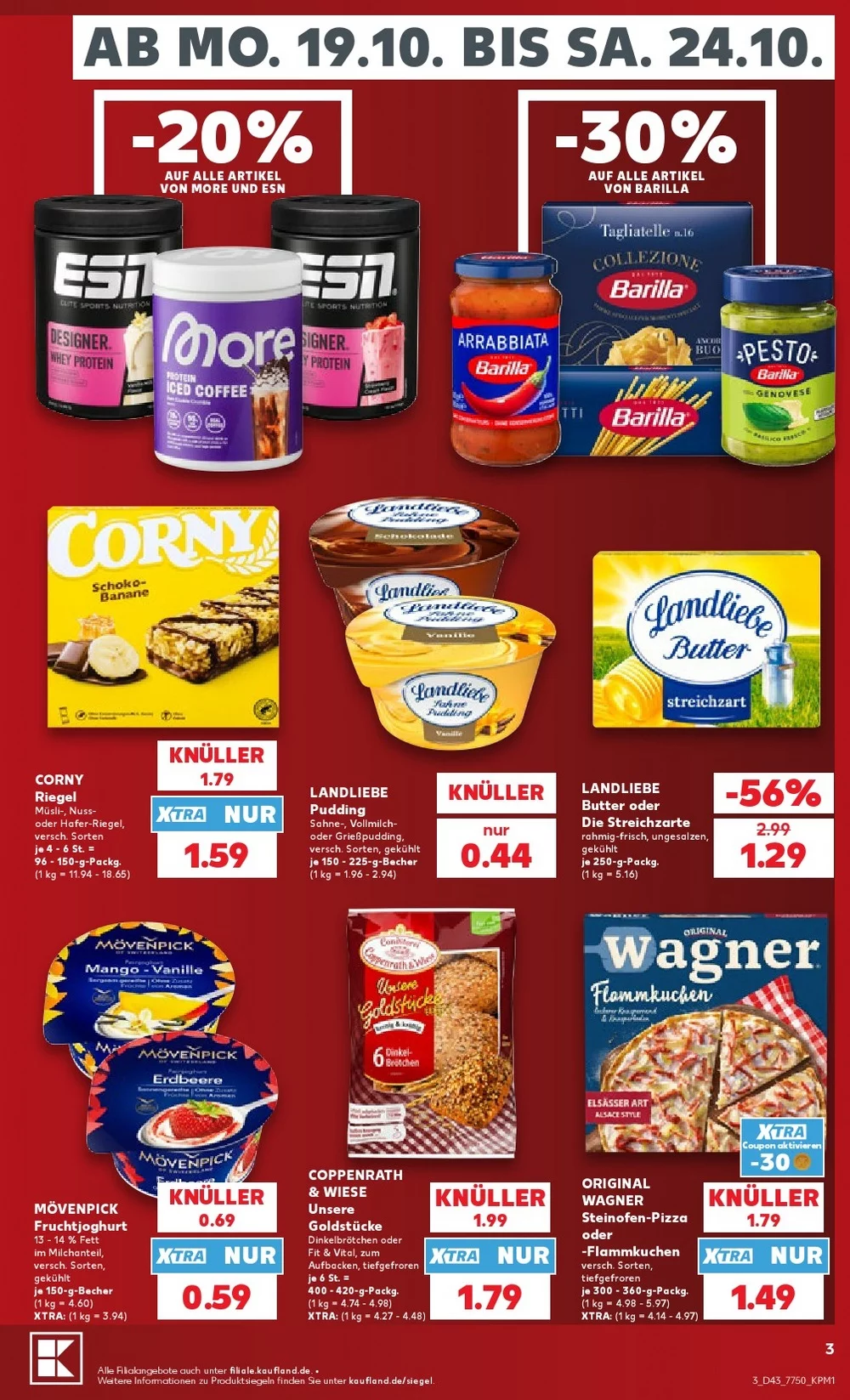 Kaufland Prospekt 19.10.2026 bis 24.10.2026 3 kaufland prospekt oktober 19 24 3