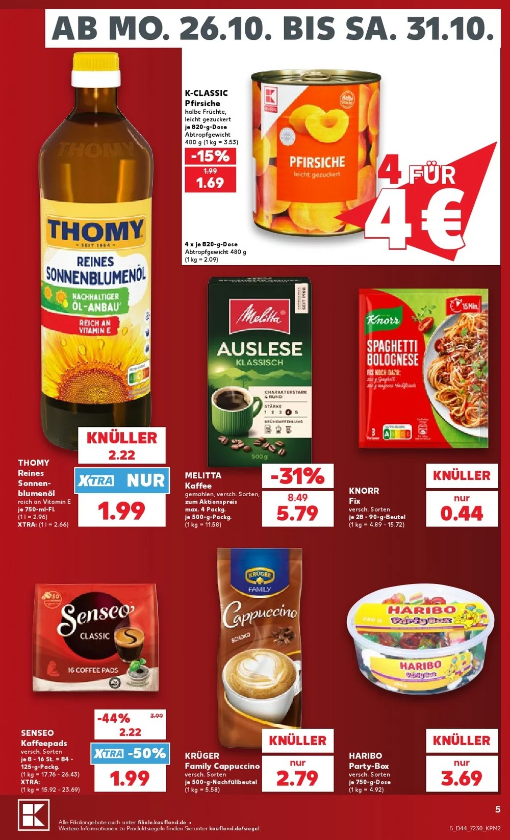 kaufland prospekt oktober 26 31 5