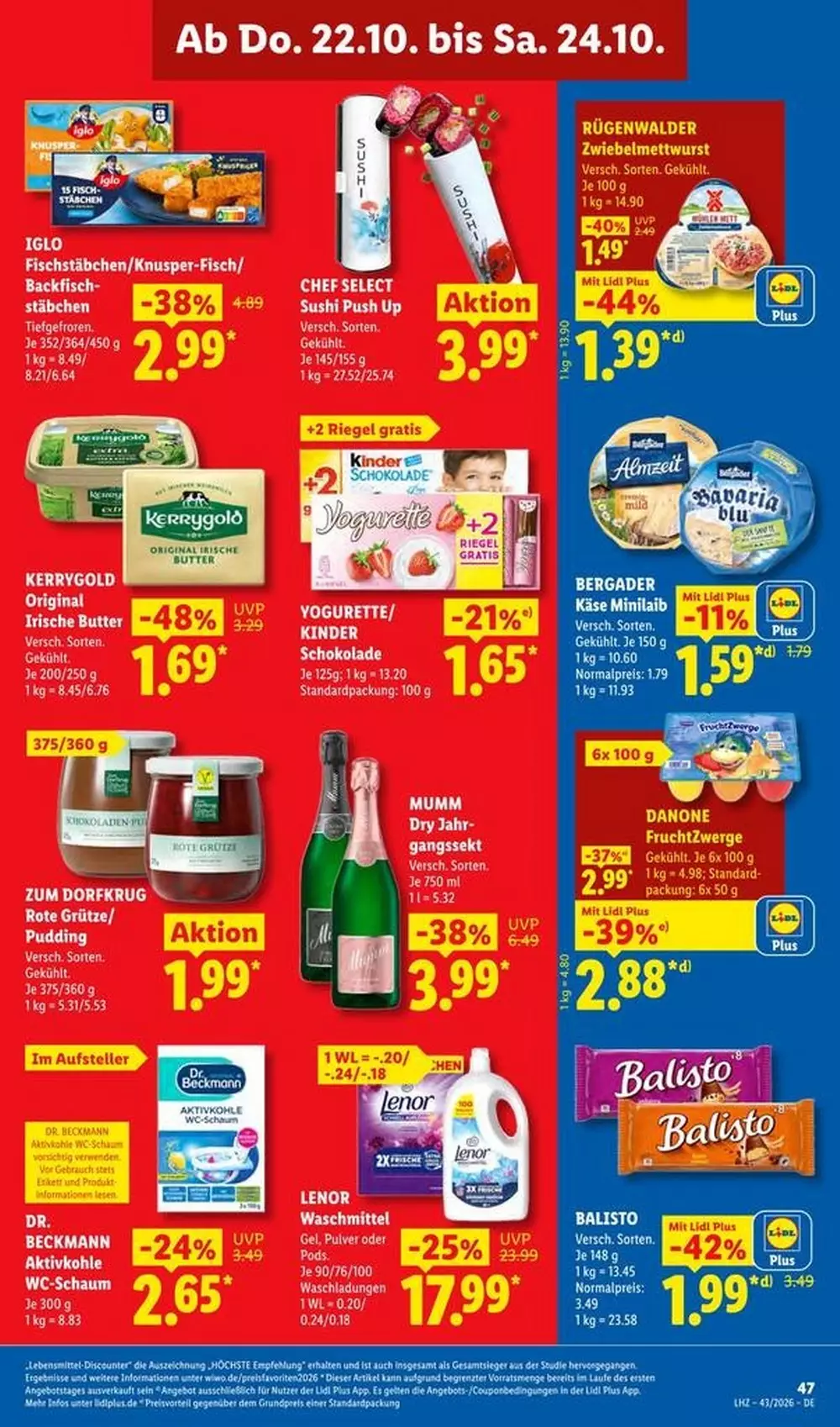 lidl prospekt oktober 19 24 67 310