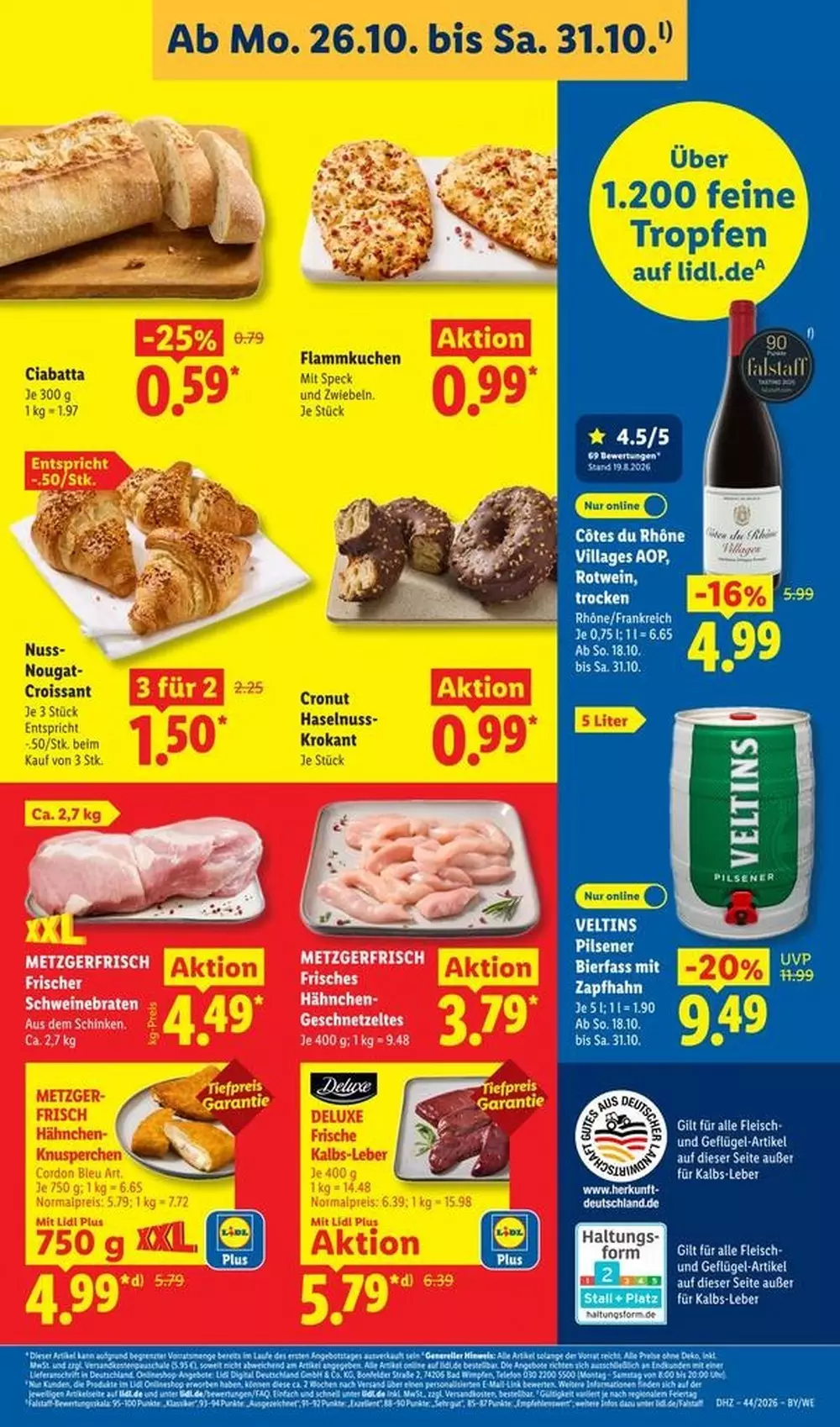 lidl prospekt oktober 26 31 11 516