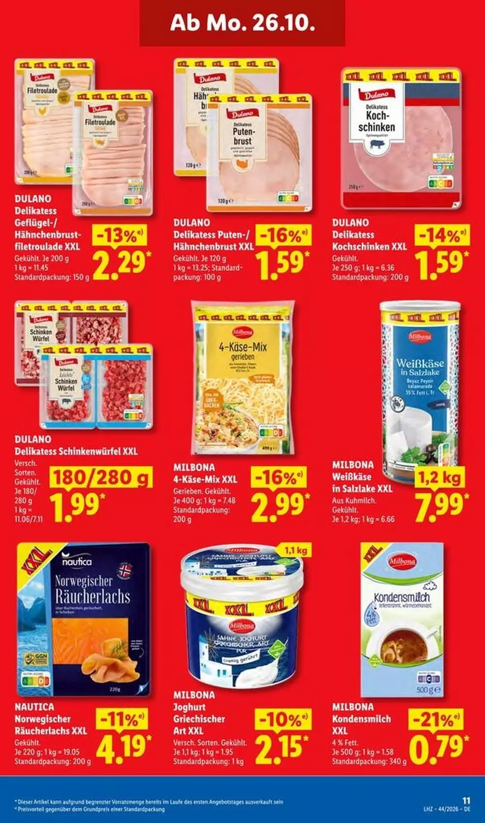 lidl prospekt oktober 26 31 21 702