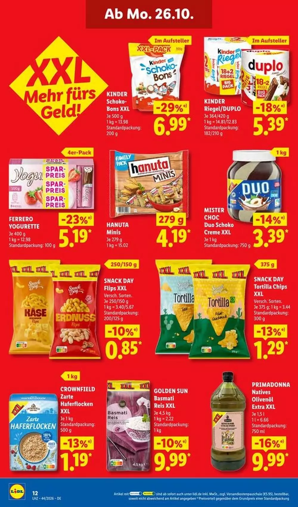 lidl prospekt oktober 26 31 24 570