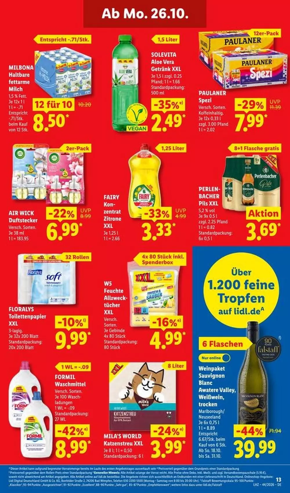 lidl prospekt oktober 26 31 25 265