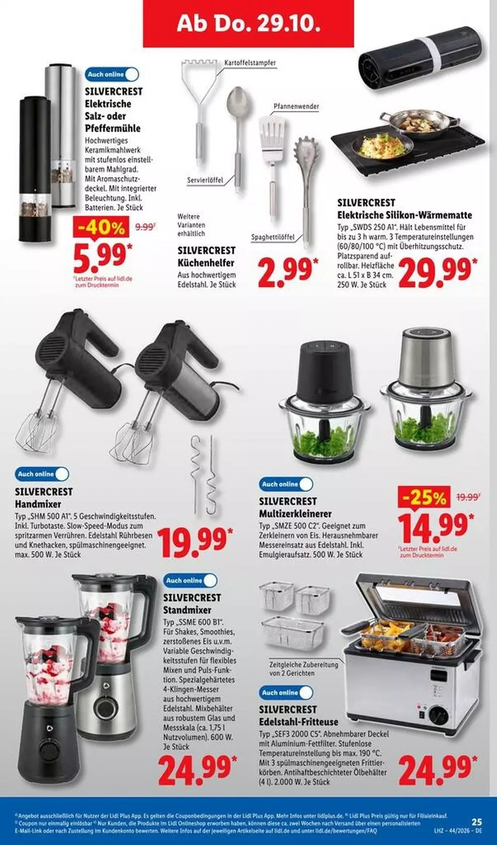 lidl prospekt oktober 26 31 45 787