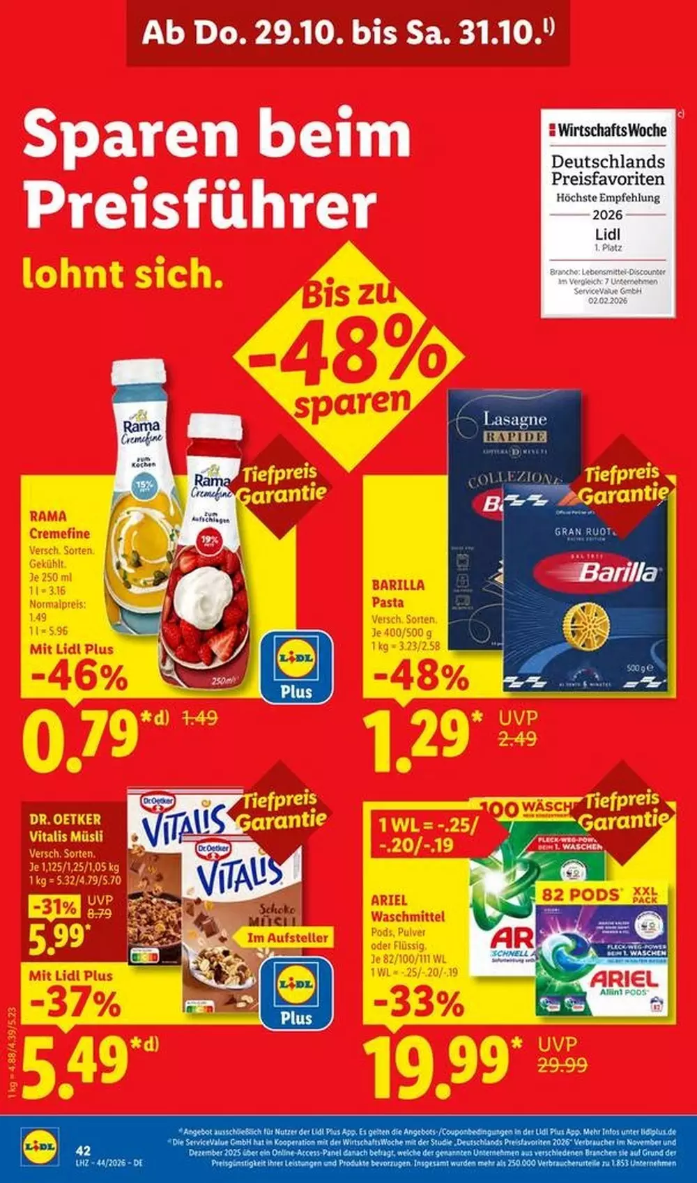 lidl prospekt oktober 26 31 64 191