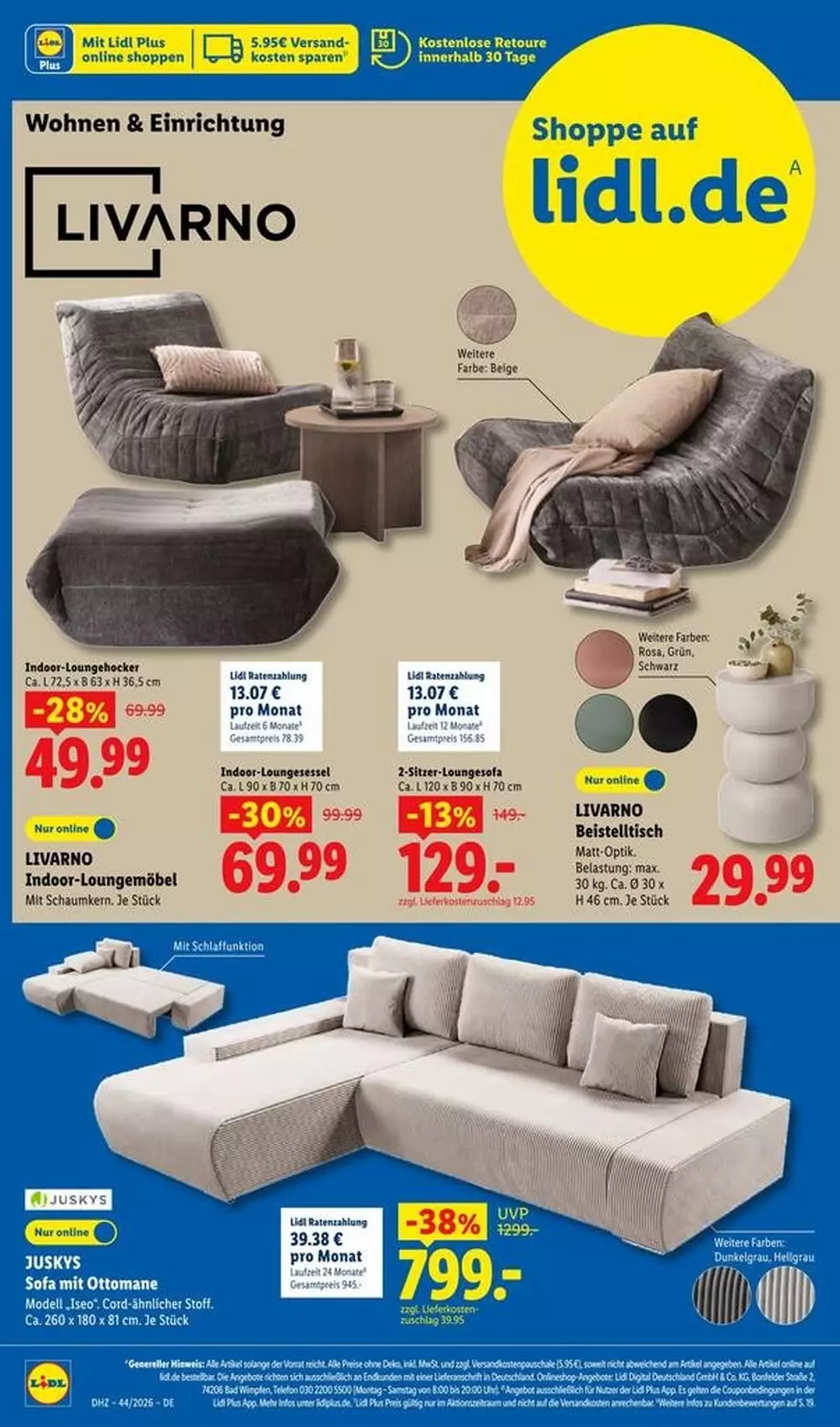 lidl prospekt oktober 26 31 8 129