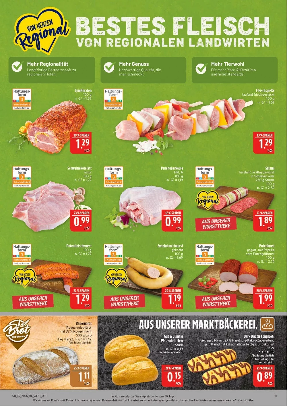 marktkrauf hof prospekt november 2 7 11